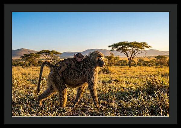 African Baboon Maternal Care