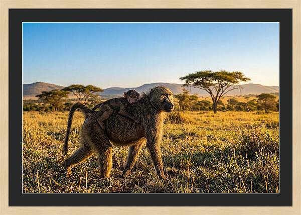 African Baboon Maternal Care