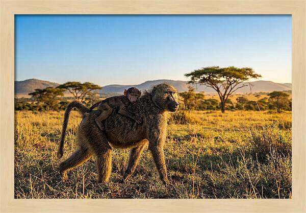 African Baboon Maternal Care