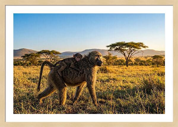 African Baboon Maternal Care