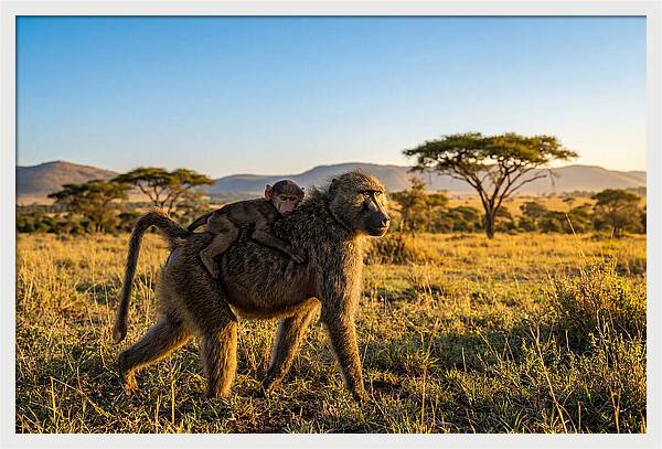 African Baboon Maternal Care