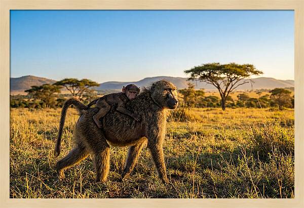 African Baboon Maternal Care