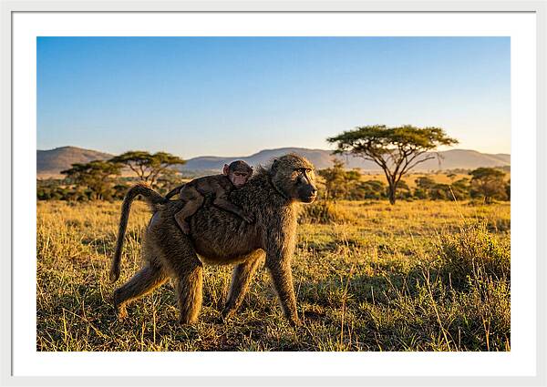 African Baboon Maternal Care
