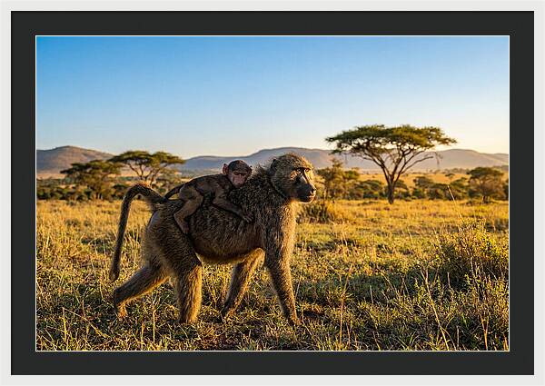 African Baboon Maternal Care