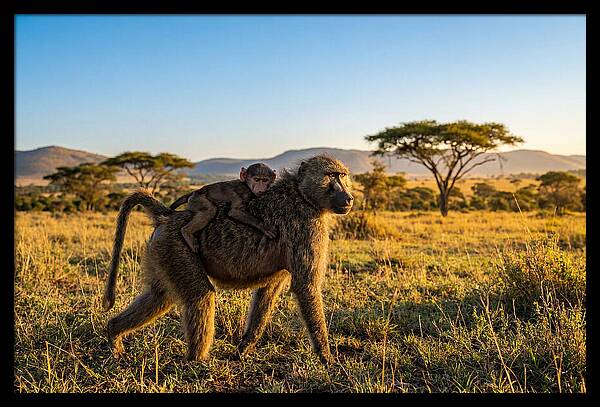 African Baboon Maternal Care