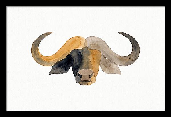 African Buffalo Portrait
