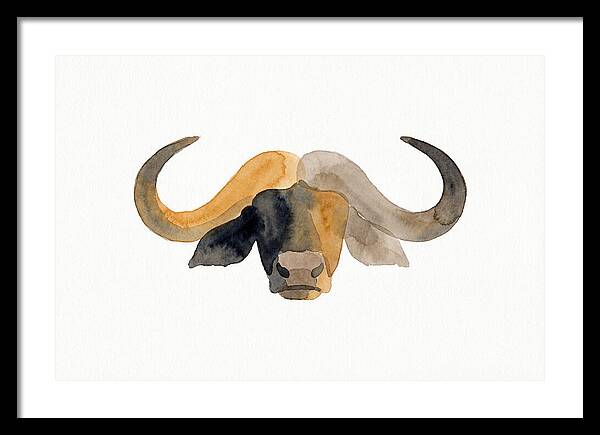 African Buffalo Portrait