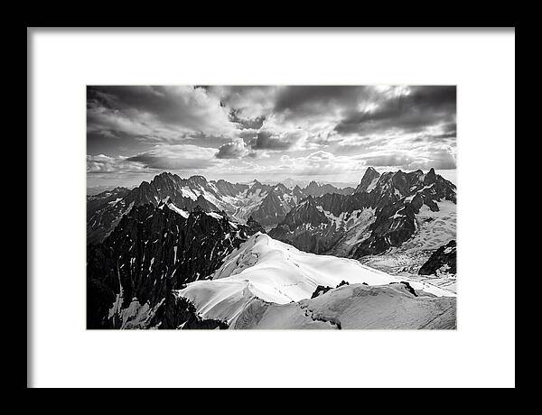 Aiguille Du Midi Alpine Vista