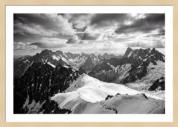 Aiguille Du Midi Alpine Vista