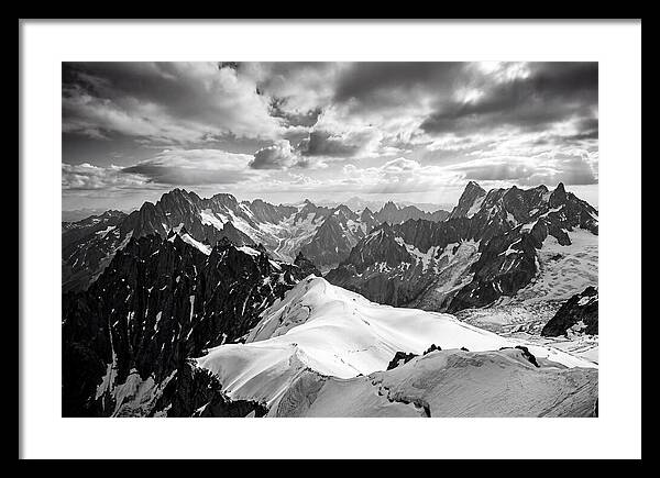 Aiguille Du Midi Alpine Vista