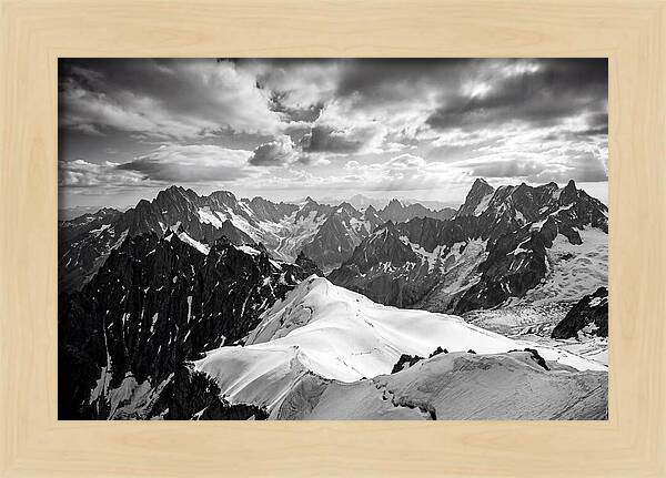 Aiguille Du Midi Alpine Vista
