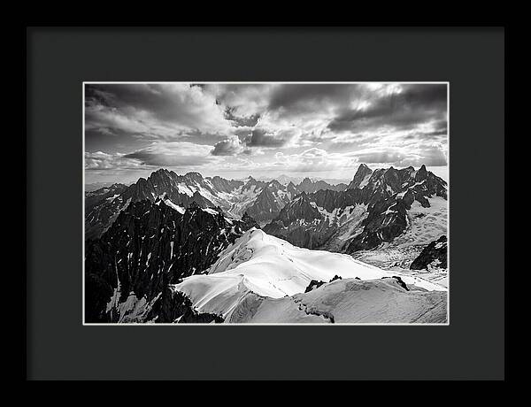Aiguille Du Midi Alpine Vista
