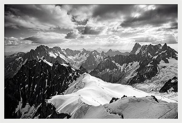 Aiguille Du Midi Alpine Vista