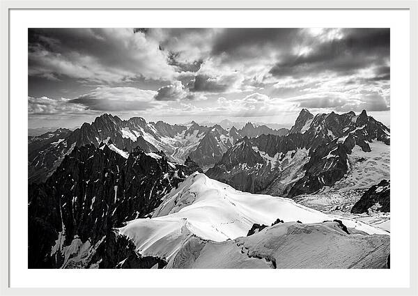 Aiguille Du Midi Alpine Vista