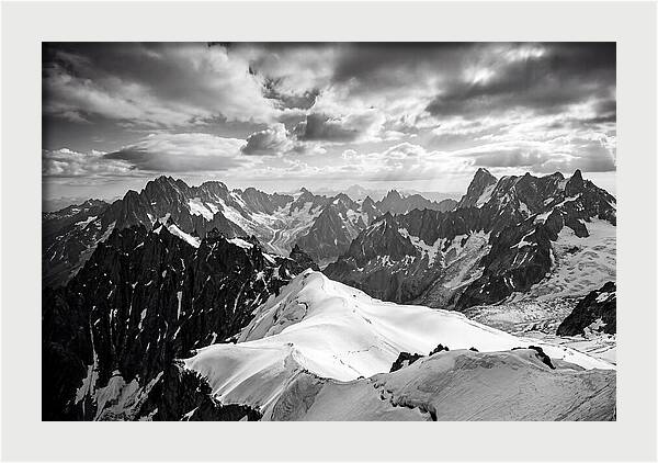 Aiguille Du Midi Alpine Vista
