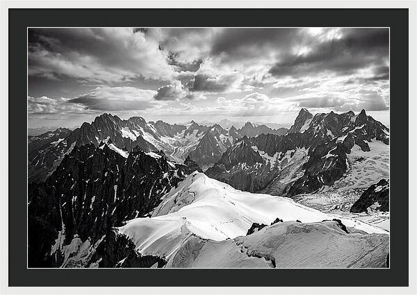 Aiguille Du Midi Alpine Vista