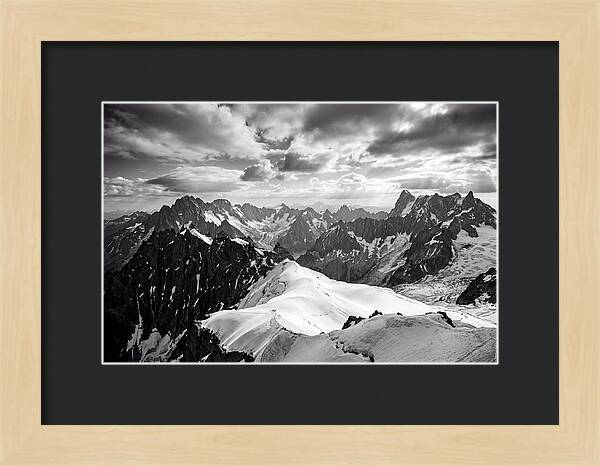 Aiguille Du Midi Alpine Vista