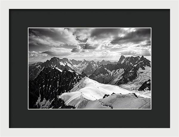 Aiguille Du Midi Alpine Vista