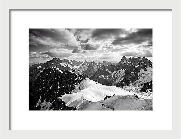 Aiguille Du Midi Alpine Vista