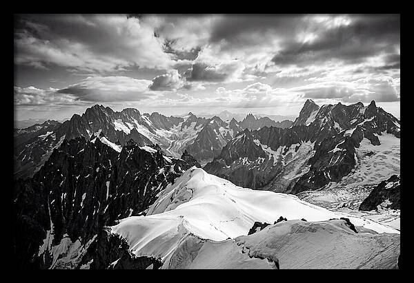 Aiguille Du Midi Alpine Vista