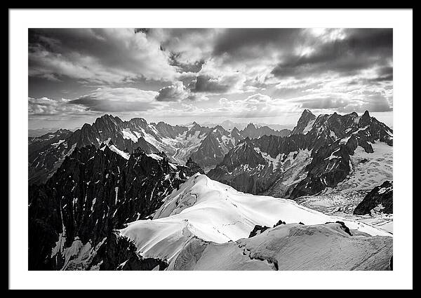 Aiguille Du Midi Alpine Vista