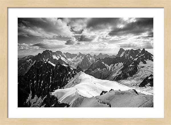 Aiguille Du Midi Alpine Vista