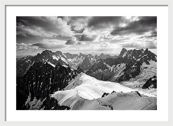 Aiguille Du Midi Alpine Vista