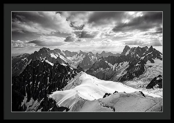 Aiguille Du Midi Alpine Vista