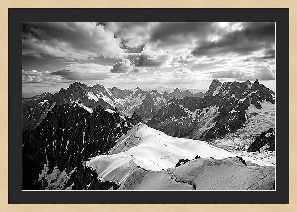 Aiguille Du Midi Alpine Vista