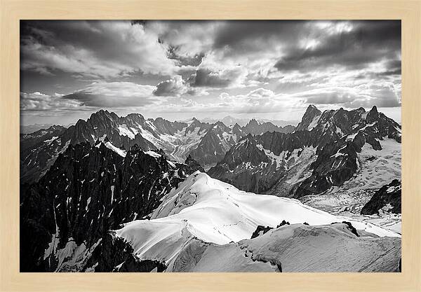 Aiguille Du Midi Alpine Vista