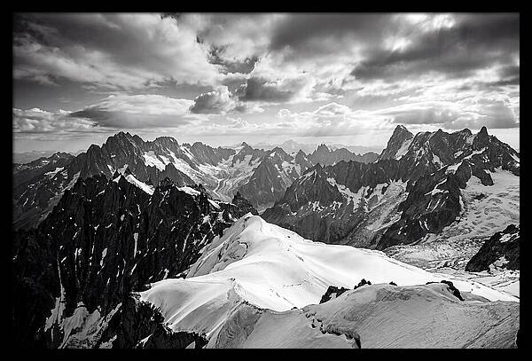 Aiguille Du Midi Alpine Vista