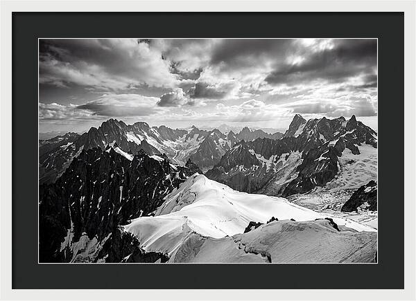 Aiguille Du Midi Alpine Vista