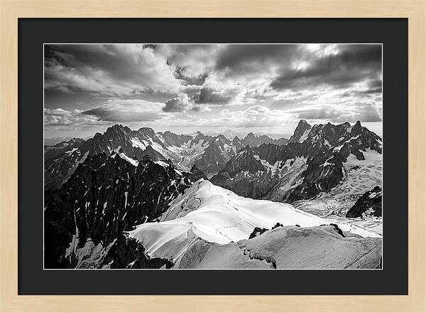 Aiguille Du Midi Alpine Vista