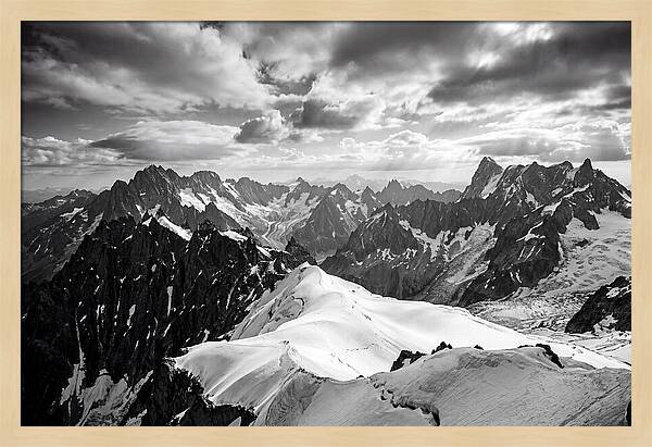 Aiguille Du Midi Alpine Vista