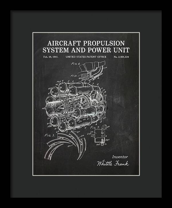 Aircraft Propulsion System And Power Unit Chalkboard Patent Us2404334