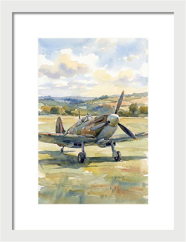 Airplane On The Airfield