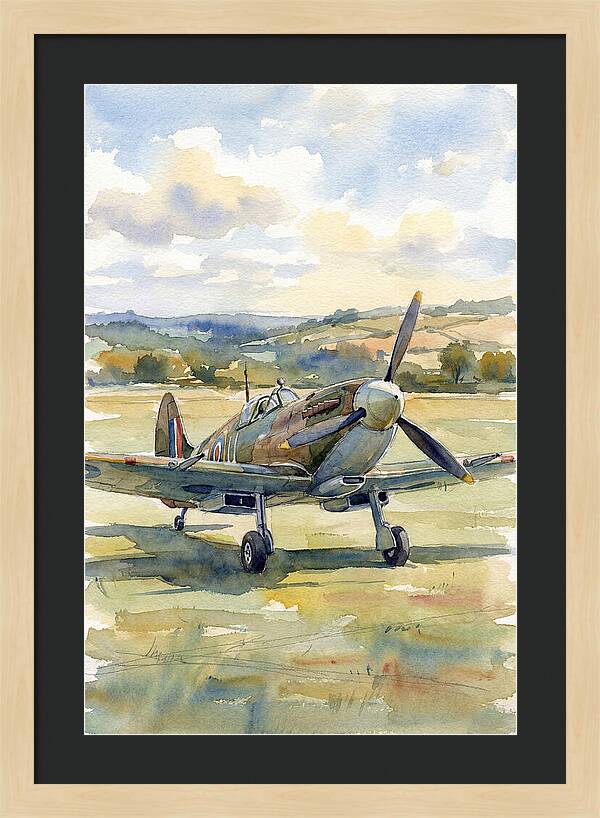 Airplane On The Airfield