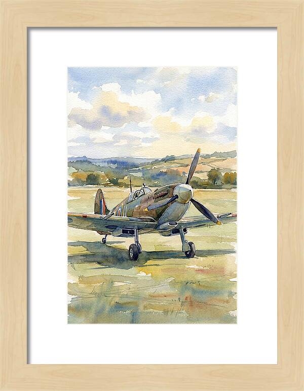 Airplane On The Airfield