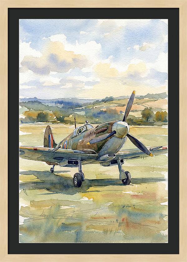 Airplane On The Airfield