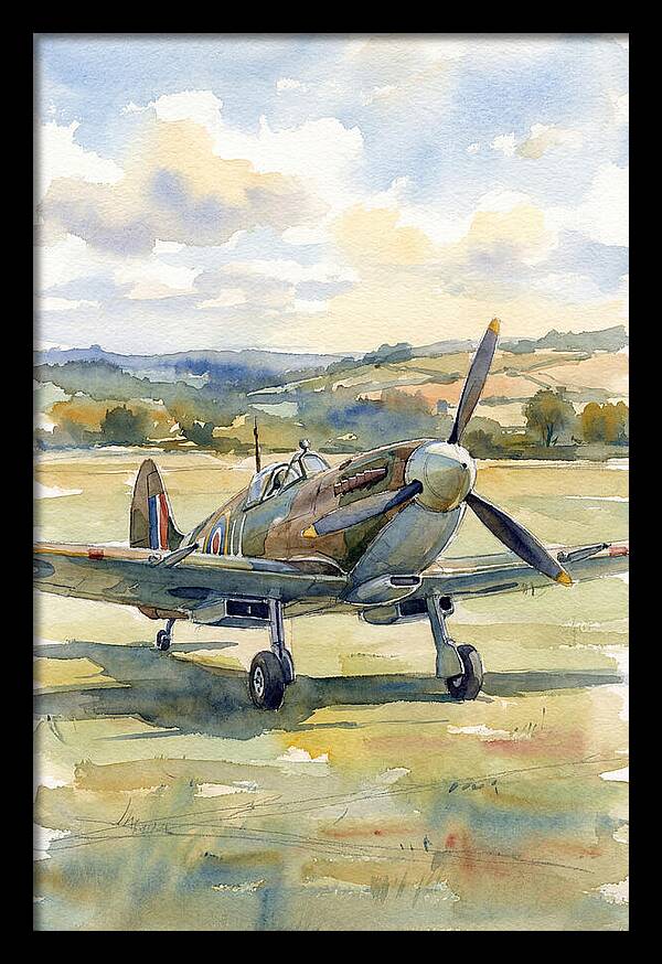 Airplane On The Airfield