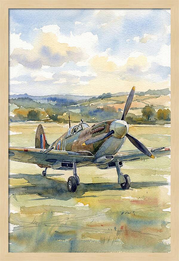 Airplane On The Airfield