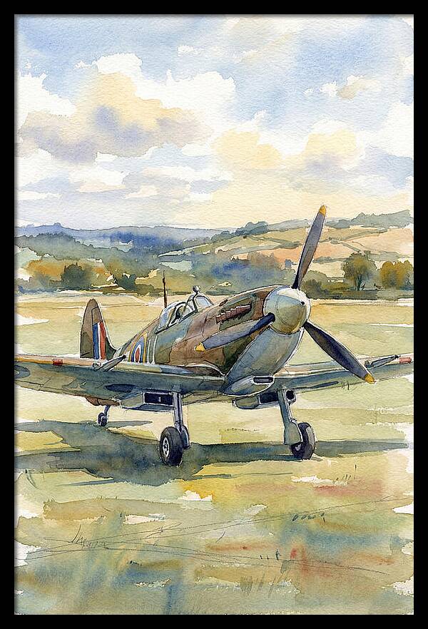 Airplane On The Airfield