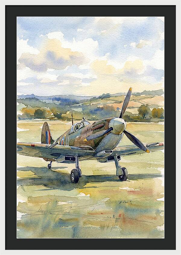 Airplane On The Airfield