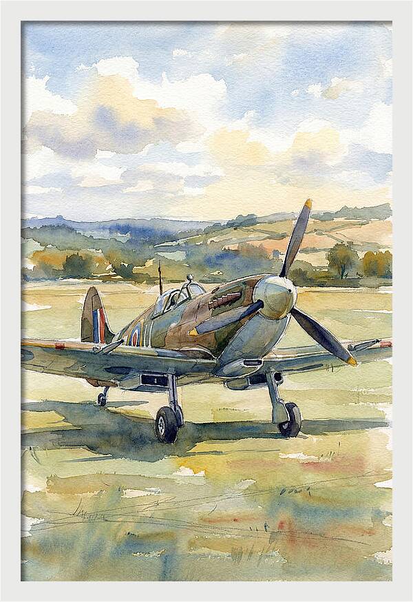 Airplane On The Airfield