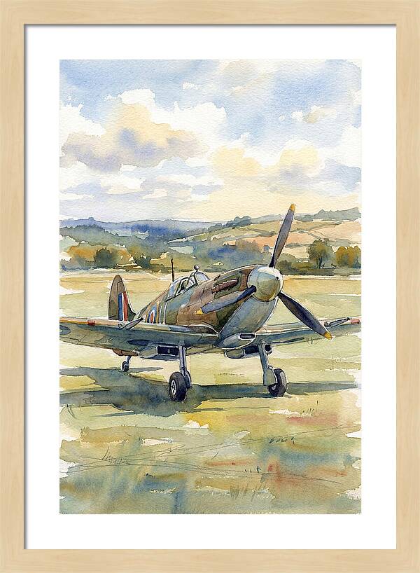 Airplane On The Airfield