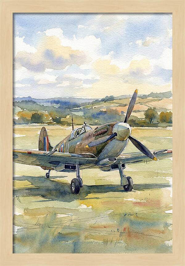 Airplane On The Airfield