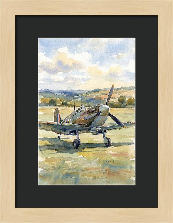 Airplane On The Airfield
