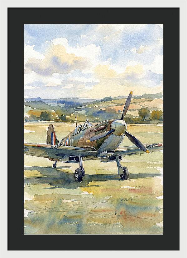 Airplane On The Airfield
