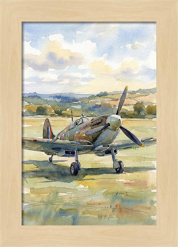 Airplane On The Airfield