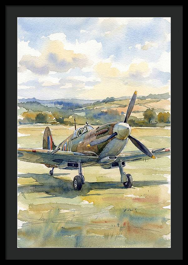 Airplane On The Airfield